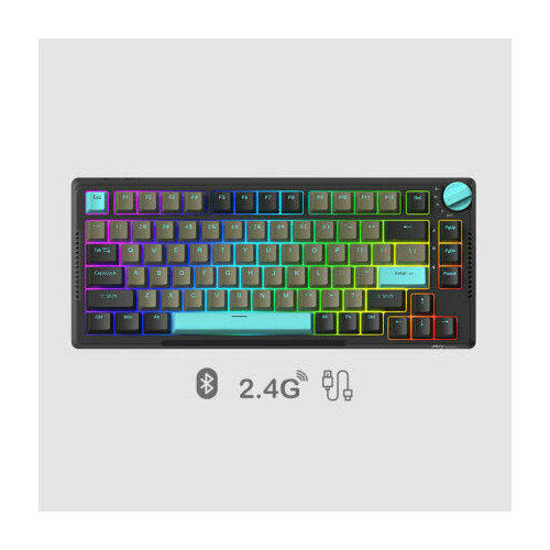 Беспроводная клавиатура Royal Kludge RKH81 RGB Black 755000₽