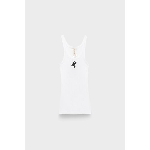 пиджак one teaspoon размер 44 белый Топ One Teaspoon white bower bird rib singlet, размер 44, белый