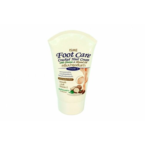 FOOT CARE Cracked Heel Cream, ISME (Крем для ног с маслом кокоса и миндаля, исме), 80 г.