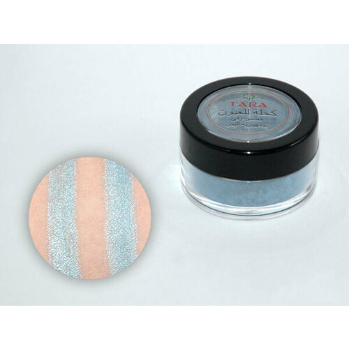 Минеральные тени серо-голубой перламутр (порошок), TARA, Йемен, 2 г.
