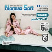 Ортопедический матрас-топпер 6 см Sonito Normax Soft 80х200