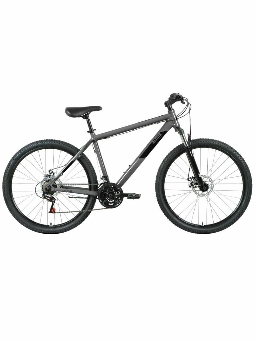 Велосипед взрослый горный 27,5" Altair AL 27,5 V рама 19" 2022 года серо-черный