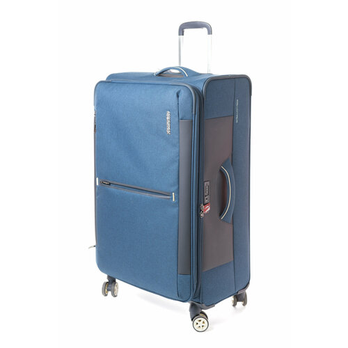 Чемодан American Tourister 31003, 112 л, размер L, синий