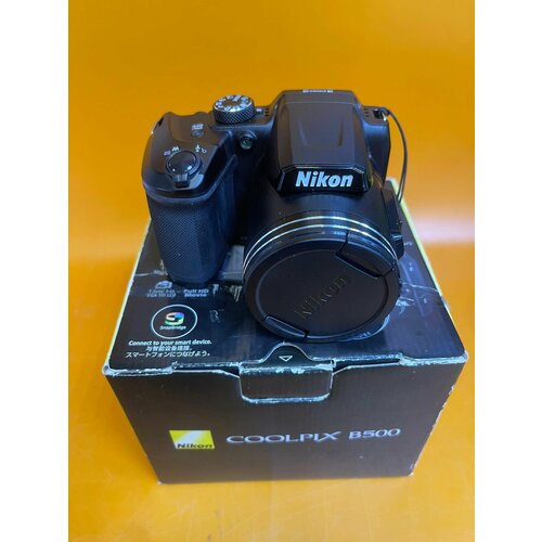 Компактный фотоаппарат Nikon CoolPix B500 черный