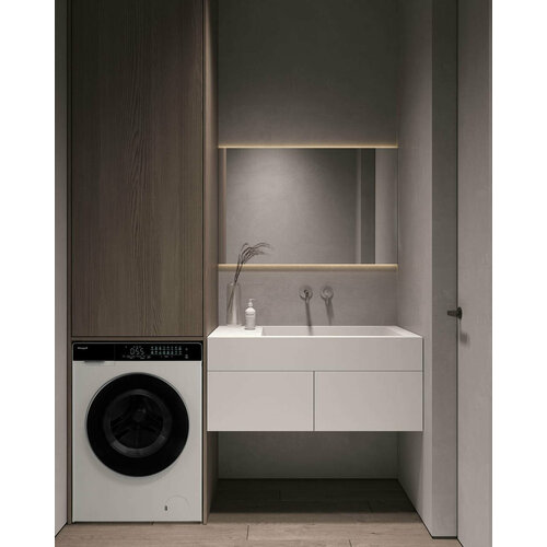 Стиральная машина Weissgauff WMD 788 класс A загр фронтальная макс12кг белый 7680400₽