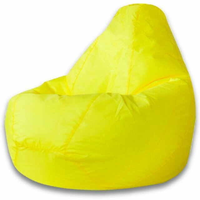 Кресло мешок Оксворд XL желтое , пенополистирол, для дома, дачи, взрослого, ребенка, подростка Bean Bag