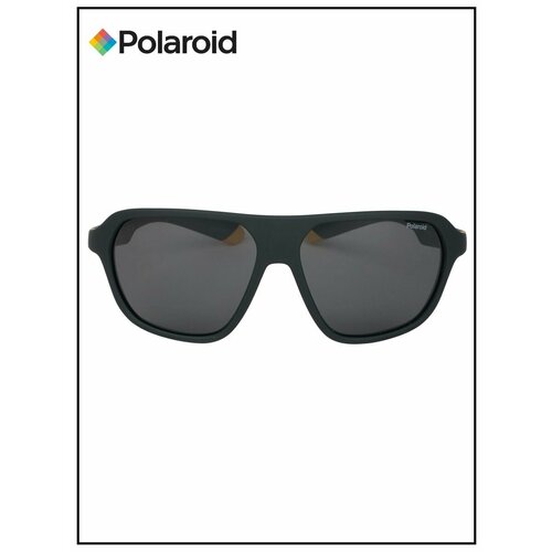 фото Солнцезащитные очки polaroid, желтый, черный