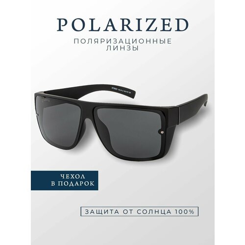 Солнцезащитные очки Accent Polarized, черный/черный