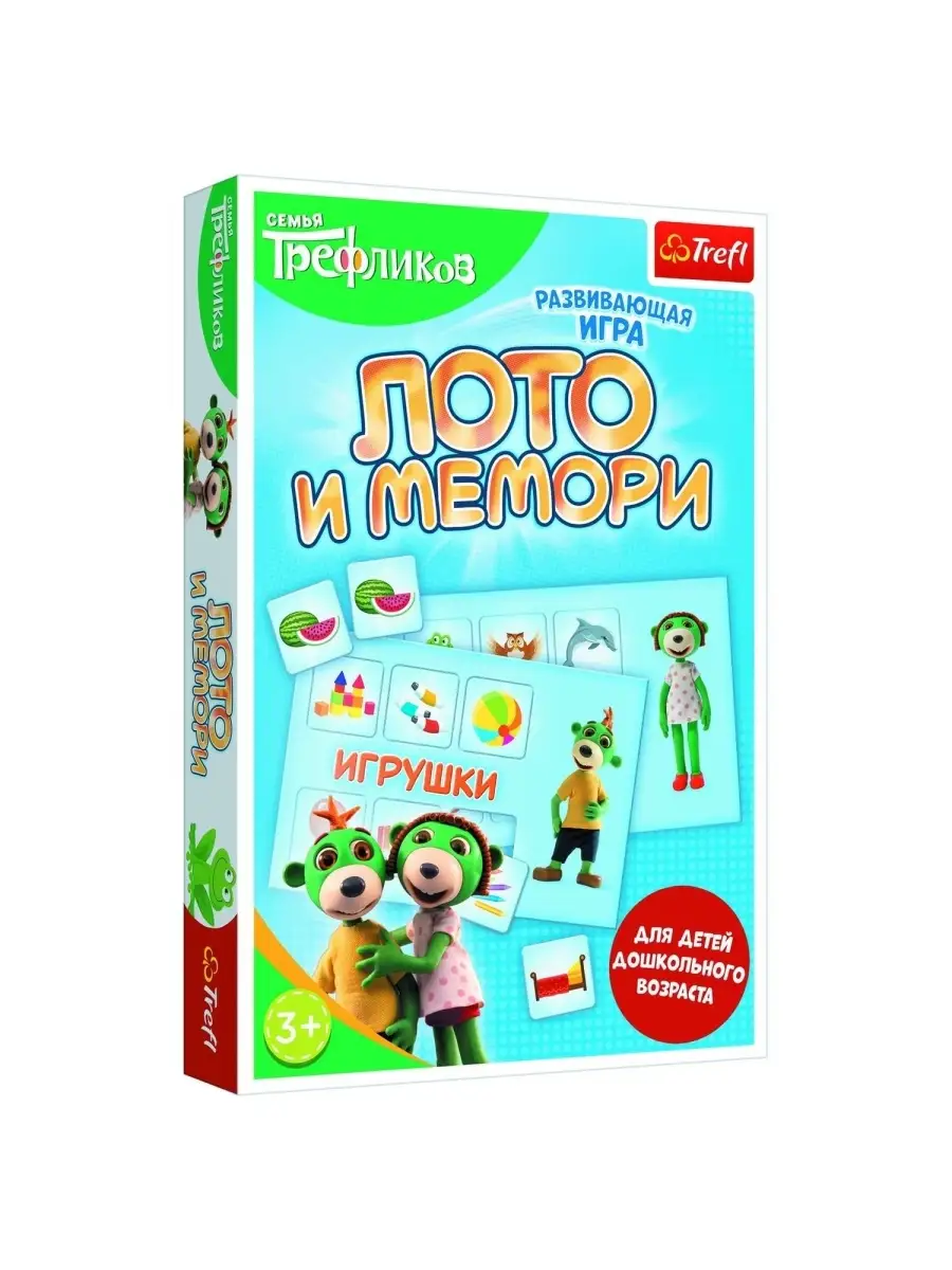 Игра Trefl Лото и Мемори TR02181