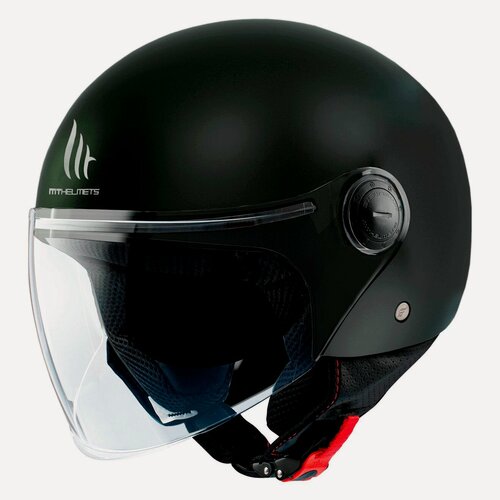 Изображение товара Открытый шлем для мотоциклистов MT STREET S SOLID Matt Black S