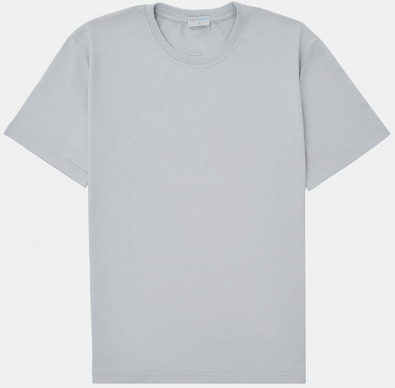 фото Футболка мужская Серо-голубой 50