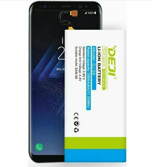 Аккумулятор (DEJI) Samsung Galaxy S8/SM G950F (EB-BG950ABE) - 3000mAh