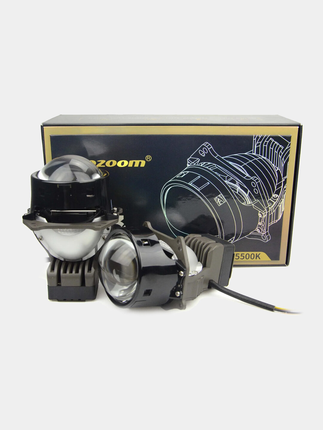 Светодиодные LED линзы AOZOOM K3 Dragon