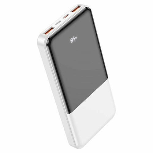 Внешний аккумулятор 10000 mAh Hoco J108 белый 1470₽
