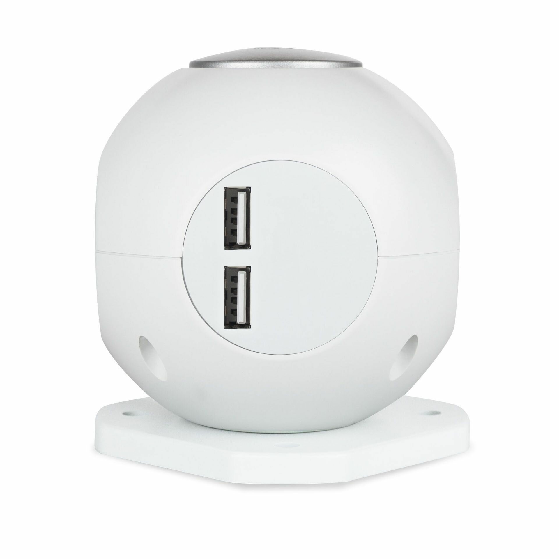 Сетевой фильтр Rombica Neo Spherum 3 Sockets 2 USB 1.5m White PSE-004