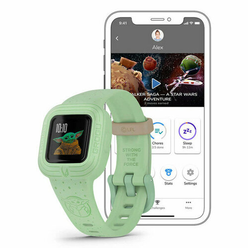 Фитнес-браслет Garmin Vivofit Jr 3 Star Wars Grogu 010-02441-16 1150000₽