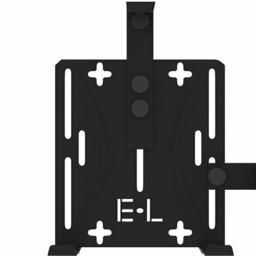 Кронштейн для игровых консолей Electriclight КБ-01-90 настенный для консолей 3, 4, 360, S и X и др, черный кронштейн для акустики на стену наклонно поворотный electriclight кб 01 26duo mb металлик черный