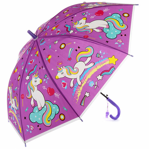 Зонт-трость Amico, фиолетовый