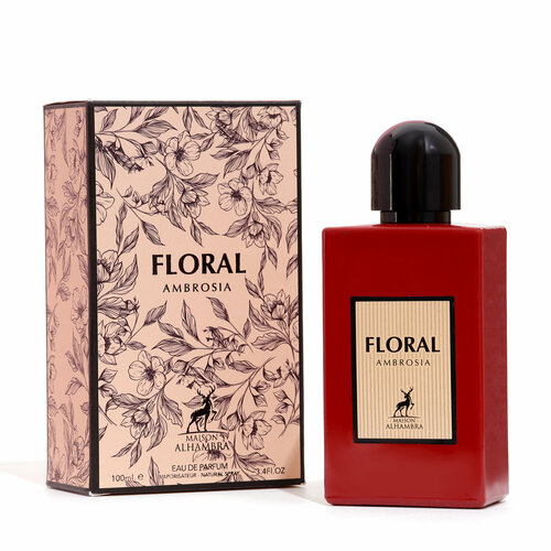 Парфюмерная вода женская Floral Ambrosia (по мотивам Gucci Bloom Ambrosia di Fiori Gucci ), 100 мл женская парфюмерия gucci bloom ambrosia di fiori