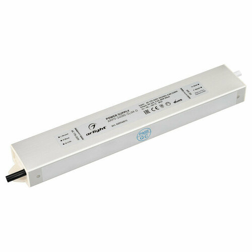 Блок питания ARPV-24080-SLIM-D (24V, 3.3A, 80W) (Arlight, IP67 Металл, 3 года)