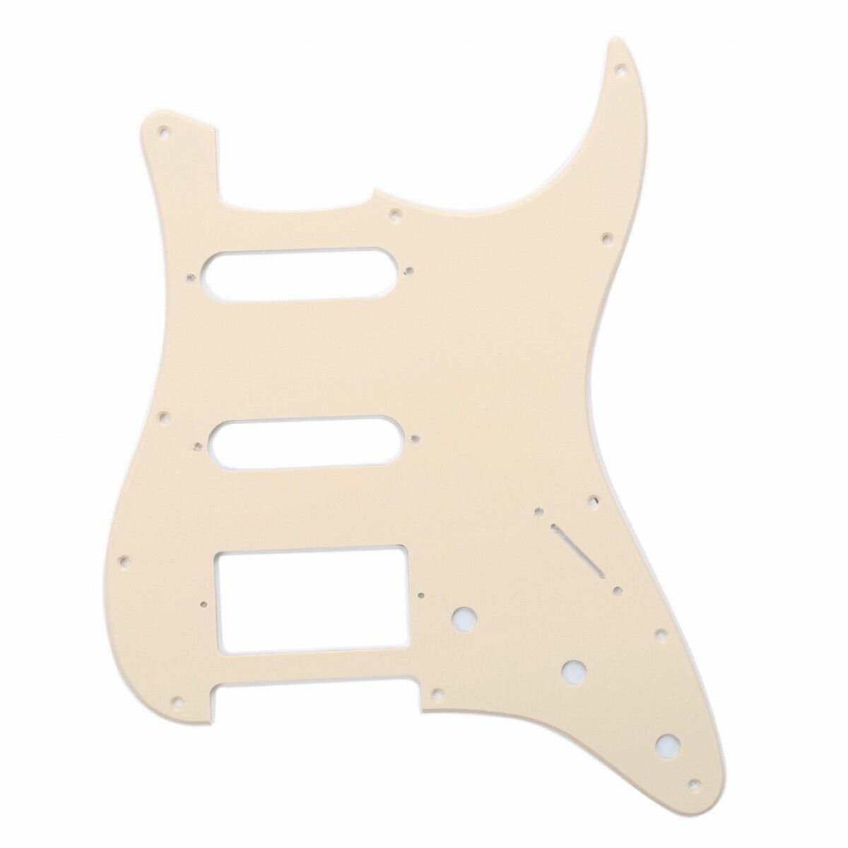 Панель (pickguard) Musiclily для стратокастера серий Modern Style, H-S-S, однослойная, кремовая (MX0317)