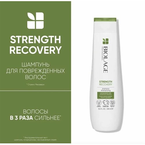 Matrix Biolage Шампунь для восстановления и укрепления волос Biolage Strength Recovery Shampoo 250мл шампунь с восточными травами для силы и блеска волос oriental herbs strength