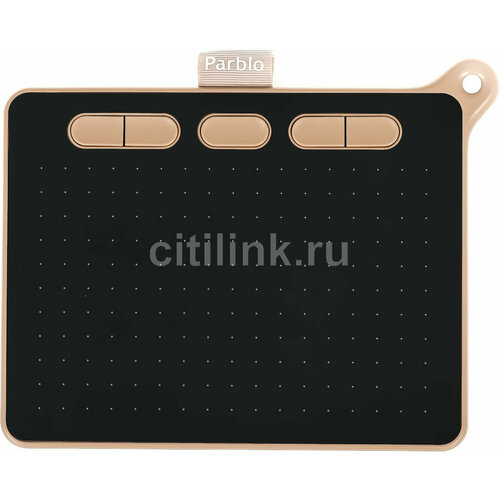 графический планшет parblo ninos s usb type c черный розовый Графический планшет PARBLO Ninos S А6 черный/розовый