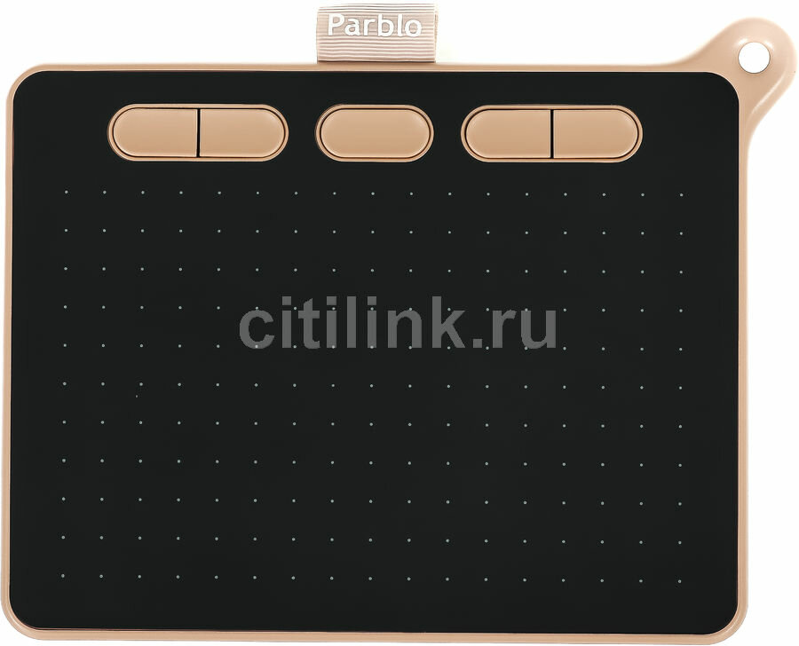 Графический планшет PARBLO Ninos S А6 черный/розовый