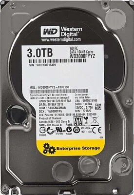 Жесткий диск Western Digital WD Re 3 ТБ WD3000FYYZ