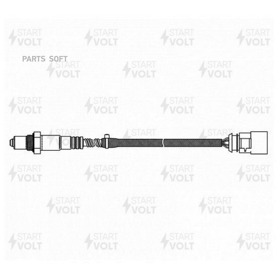 STARTVOLT VSOS1940 Датчик кисл. для а/м VAG Octavia (96-)/Golf IV (97-) 1.4i-2.0i 750 мм после кат. (VS-OS 1940)