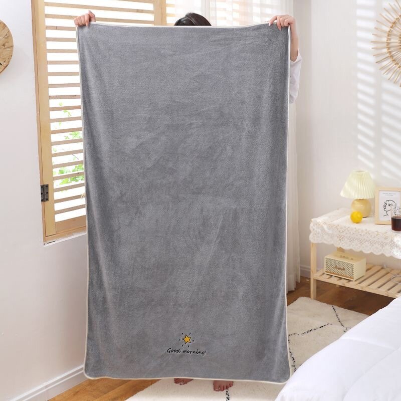 фото Полотенца "Big Adult Stars", банные, 70x140 см, серые