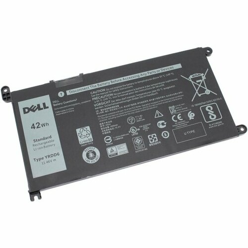 Аккумуляторная батарея VB Parts для ноутбука Dell Inspiron 14 5482 5485 (YRDD6) 42WH 11.4V