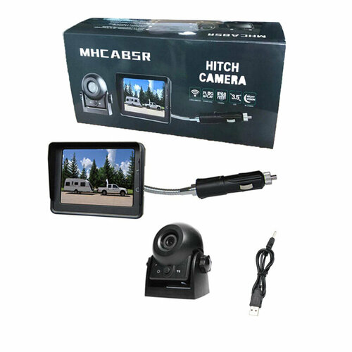 Камера заднего вида беспроводная с инфракрасной камерой ночного видения 10801₽