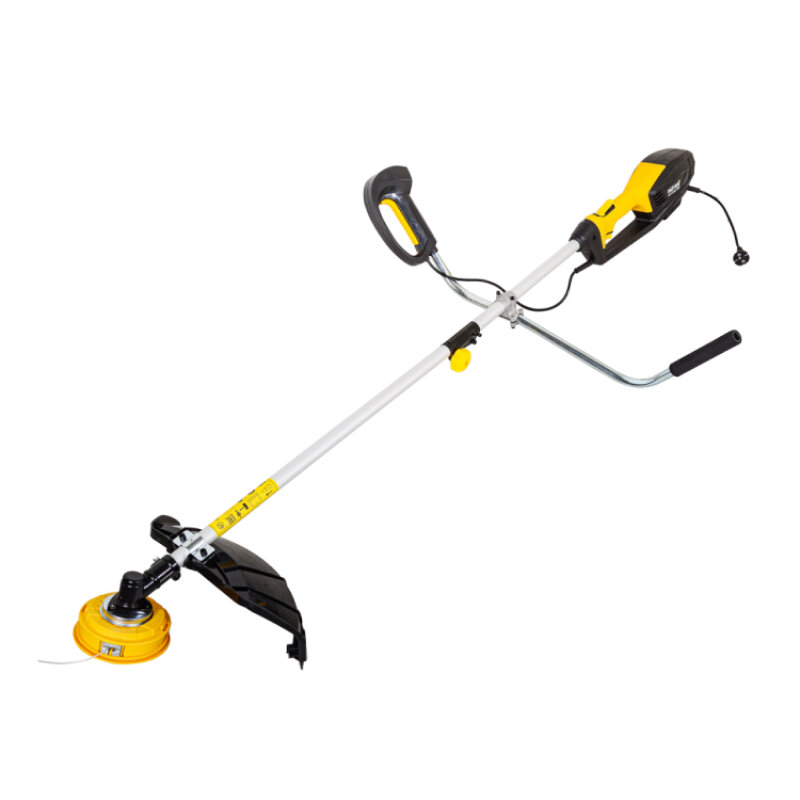 Электротриммер Huter GET-2000 Pro, мощность 2000Вт, с наплечным ремнём