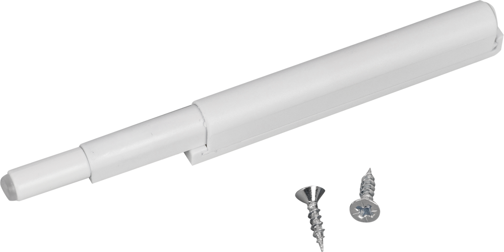 Упор-защелка фасада AMF10/W 86.5x14 мм пластик цвет белый
