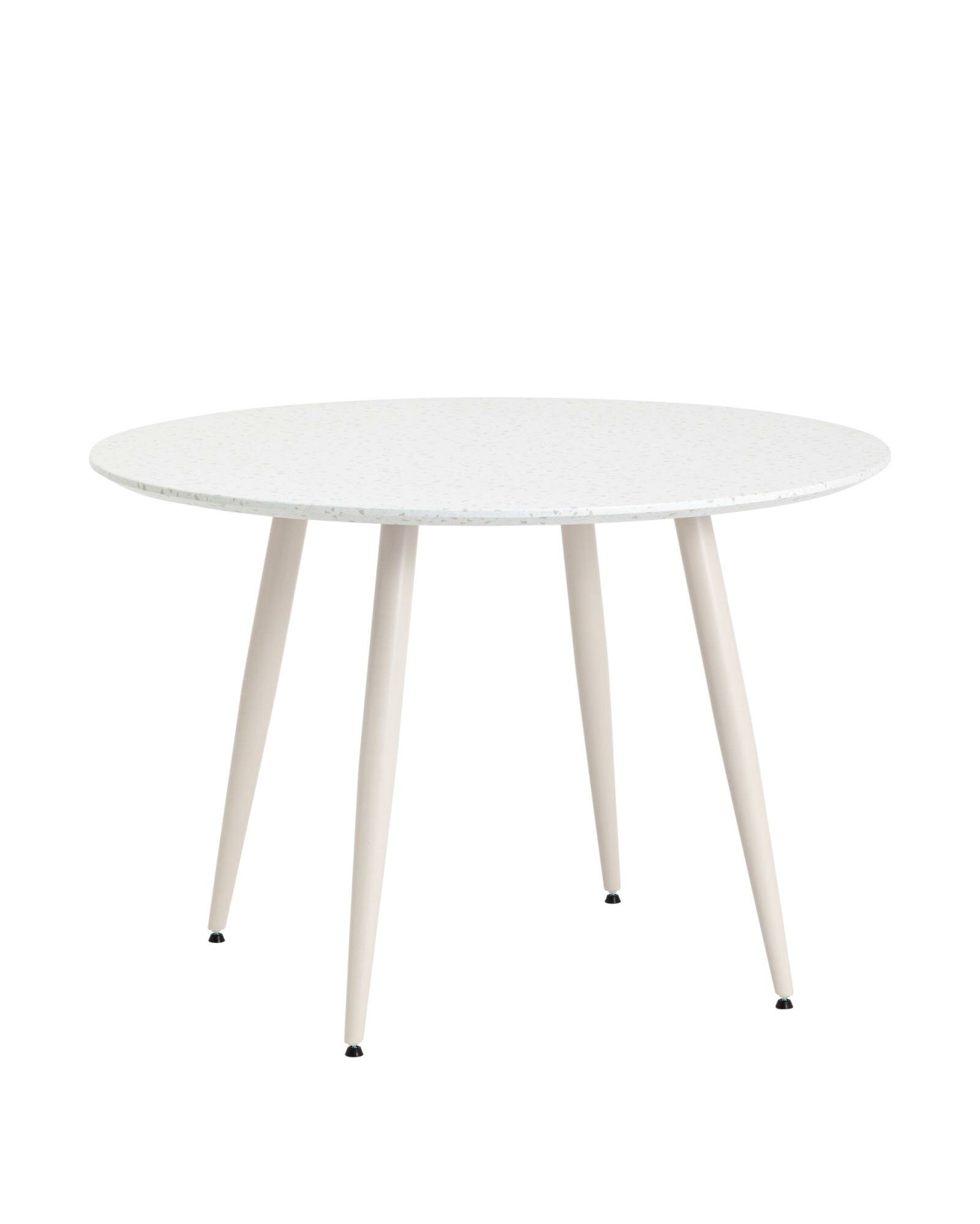 Стол Nymphaea STOOL GROUP белый, дерево, металл