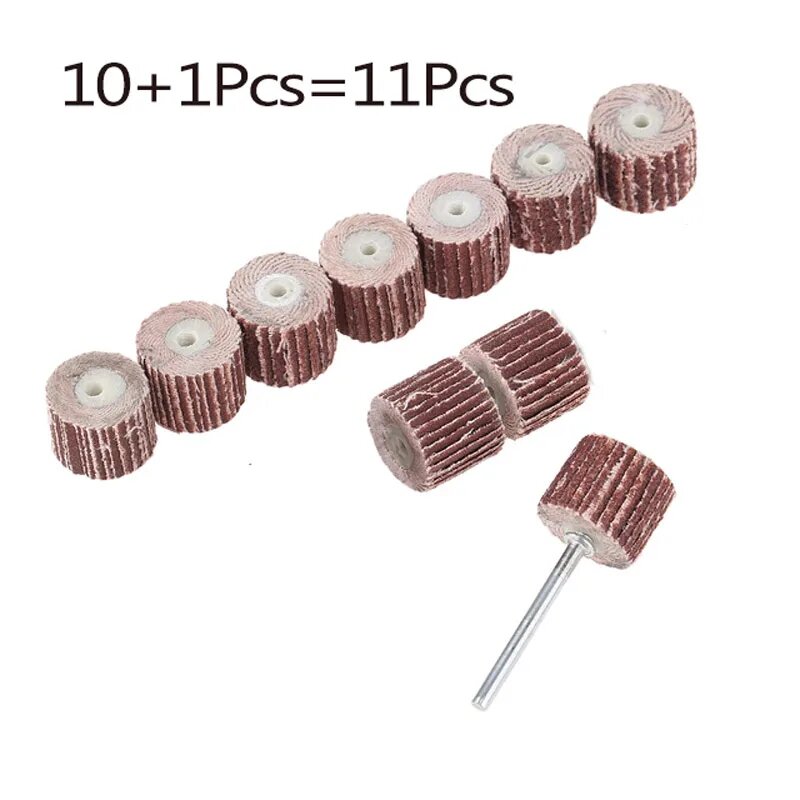 Набор шлифовальных пластин Dremel 11 шт 11 Pcs 8mm 80
