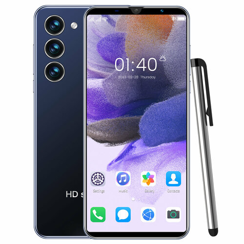 Смартфон S23 дешевый мобильный телефон50 экран RAM 1GB8GB старший телефон запасной телефон стильный внешний вид 2900₽