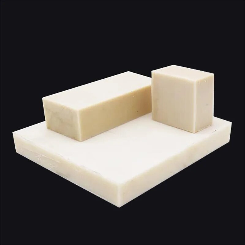 Пластины из нейлона Eszkozok PA6 белого цвета 8x100x100mm 1pc