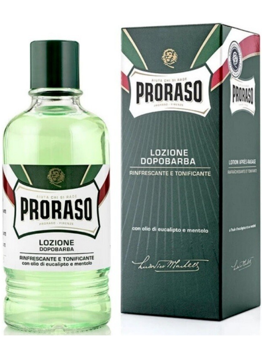 Лосьон после Бритья Proraso REFRESHING EUCALYPTUS & MENTHOL (Эвкалипт и Ментол), 400 мл