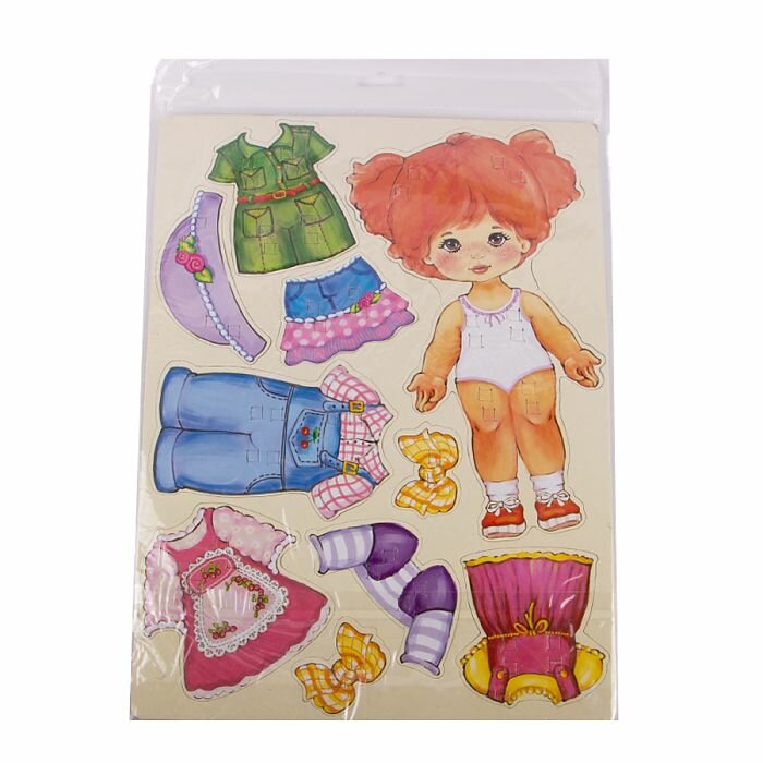 Обучающая развивающая кукла с шнуровкой в наборе для девочек "Весёлые тесёмочки Алёнушка"