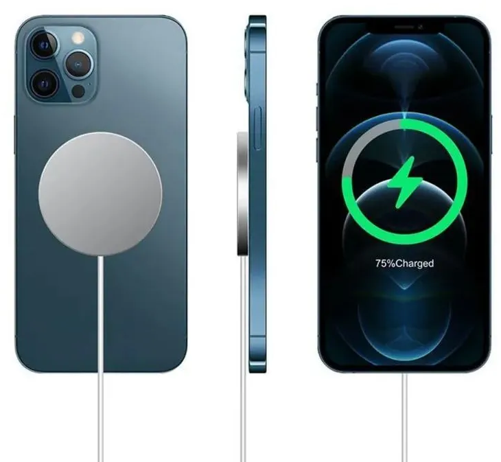 Магнитное зарядное устройство Магсейф для для iPhone /Беспроводная зарядка MagSafe для iPhone, AirPods / Fast Charge 15W