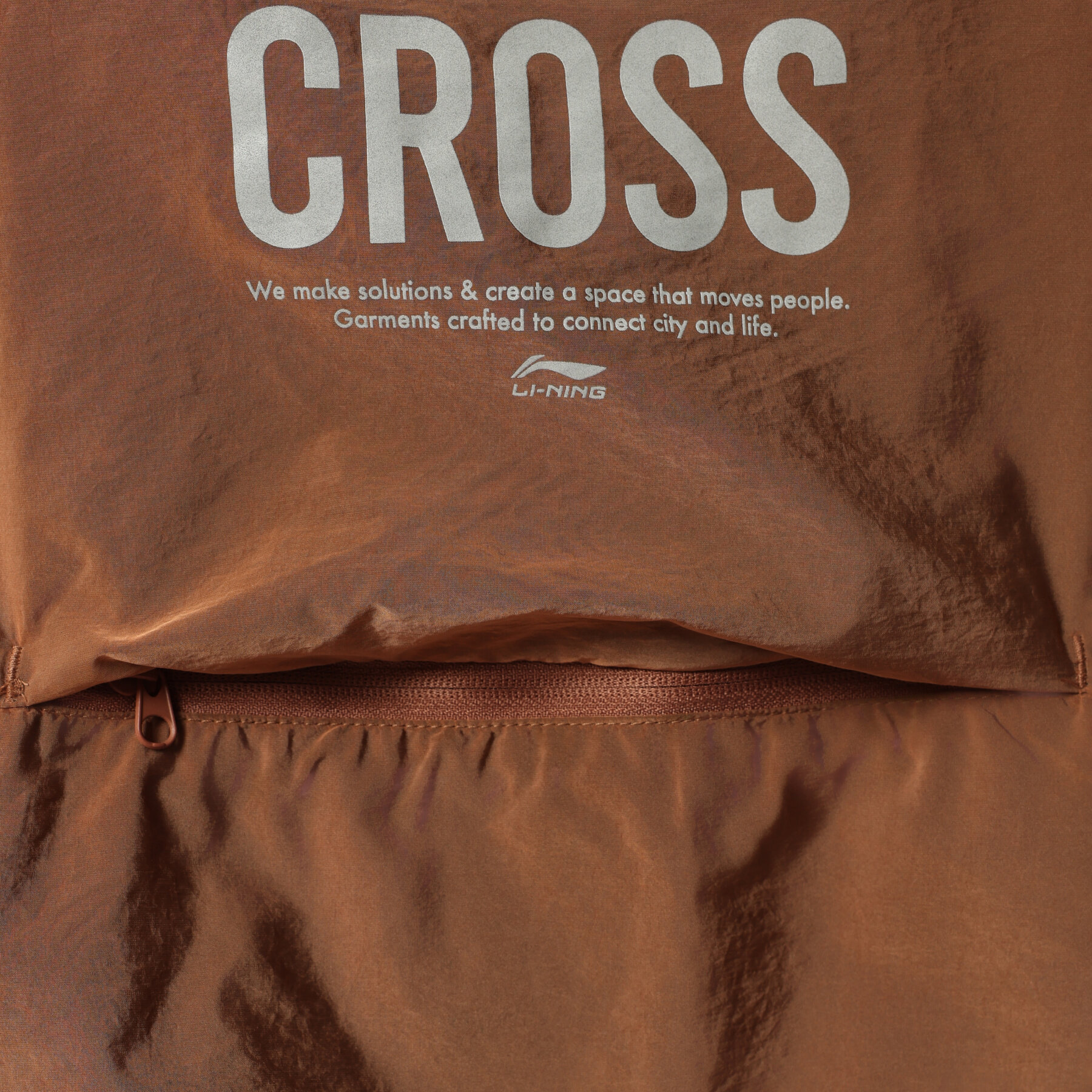 Жилет LI-NING, размер 48, оранжевый