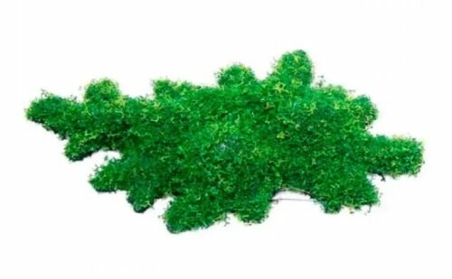 Fauna International Декорация для аквариума Зеленый мох, пластиковая, 16х10х2.5см