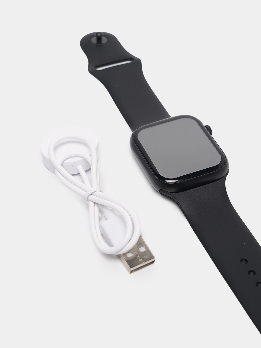 Умные часы Smart Watch T800 Pro Max, с беспроводной зарядкой, 46 мм — фото 1