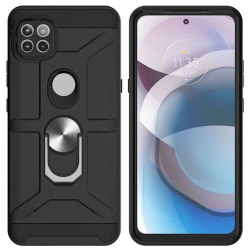 Противоударная накладка Armor Case с кольцом для Xiaomi Redmi 9С черный