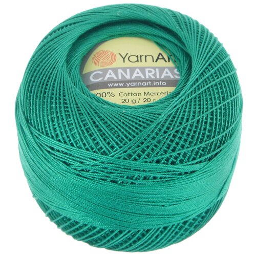 Пряжа для вязания YarnArt Canarias, цвет: изумруд (6334), 203 м, 20 г, 10 шт