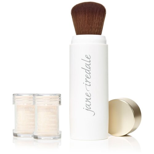 Jane Iredale Пудра рассыпчатая и кисть Powder-Me SPF 30 2 шт. Translucent 5 г