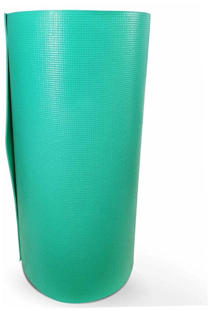 Коврик для йоги Manuhara Extra Slim в бухте (15 м х 60 см, 3 мм), зелёный