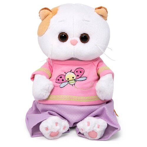 Ли-Ли BABY в футболке с божьей коровкой 20 см